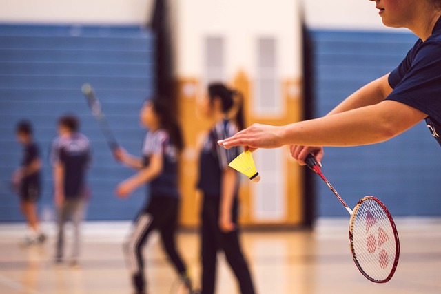 Activités sport : badminton à Chasse en UFOLEP